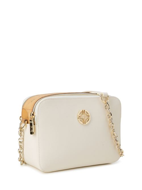 Rich Summer Bag Ivory double zip reporter shoulder bag ALVIERO MARTINI | LGZ95R6000905